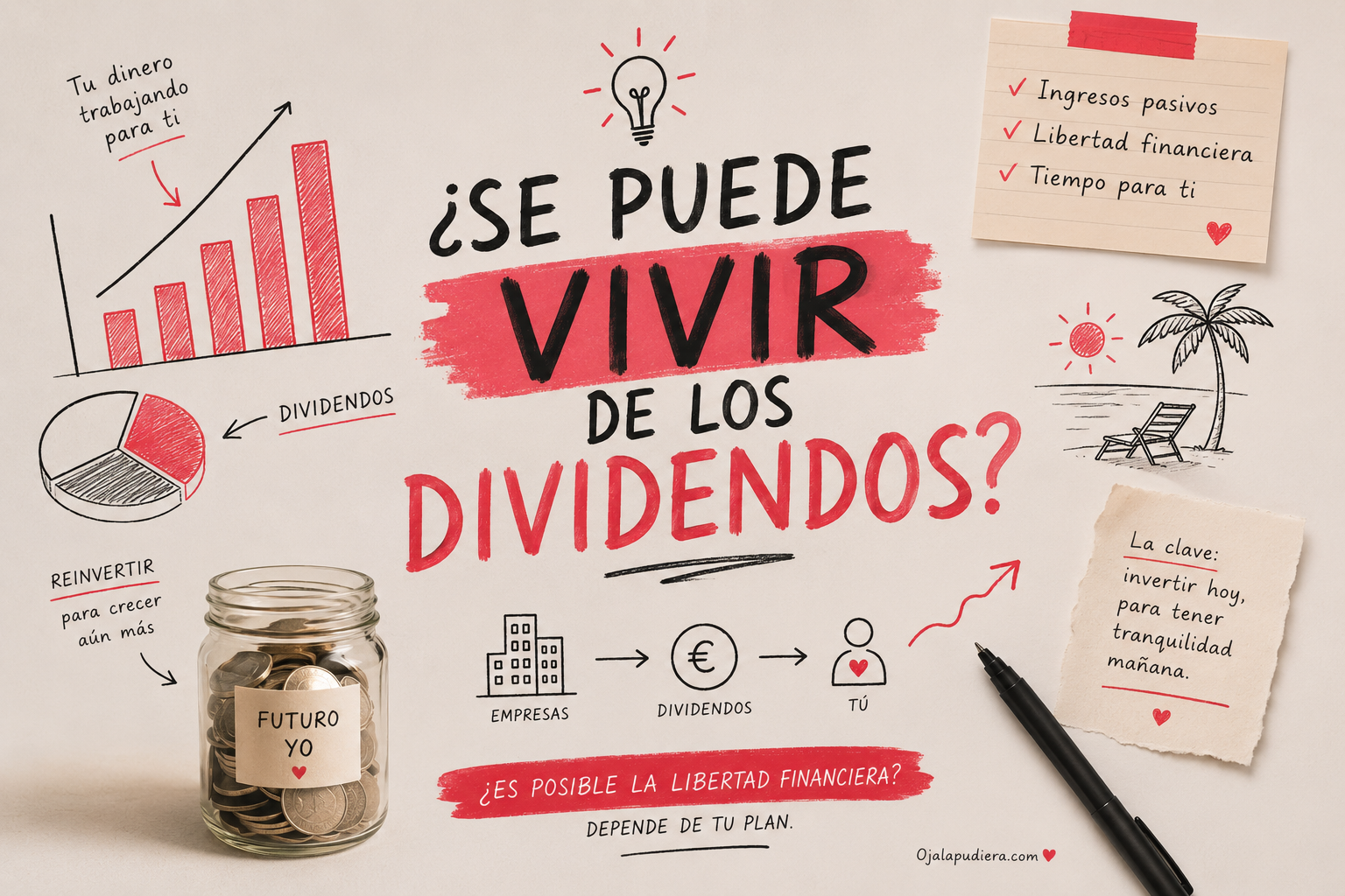 Pregunta vivir de dividendos