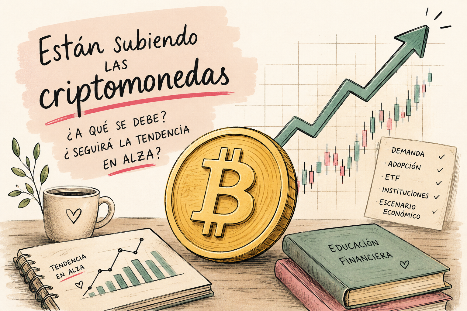 Bitcoin esta subiendo